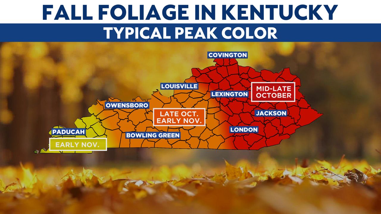 Countdown to fall When does fall foliage peak in Kentucky?